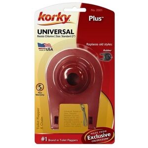 NWT Korky Longest Lasting Universal Plus Toilet Flapper